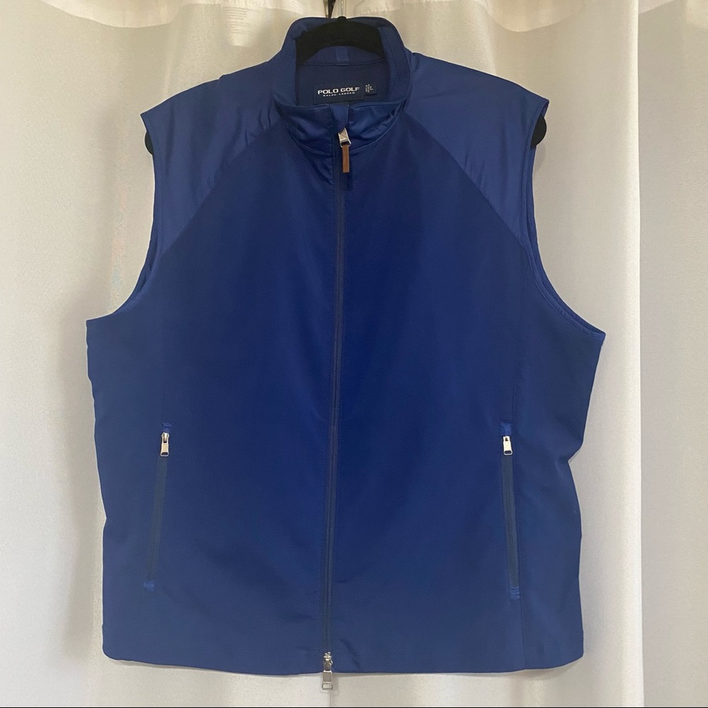Polo Golf Ralph Lauren Mockneck Zip Up Vest